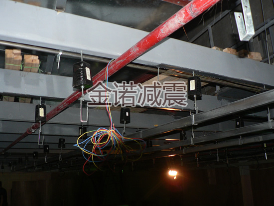 浙江嘉興凌公塘主題公園ZTY型吊架減振器安裝實(shí)例